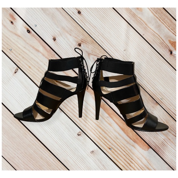 🆑 Nine West Strappy & Lace Up Corset Detail Heels - Picture 4 of 8